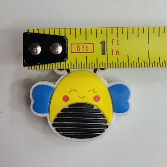 6/$20 Squishmallows Bigmouth Bumble Bee Sunny Shoe Jewelry Croc Charms - Picture 3 of 6